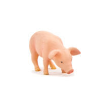 Piglet Feeding Toy Realistic Farmyard Animal Figure