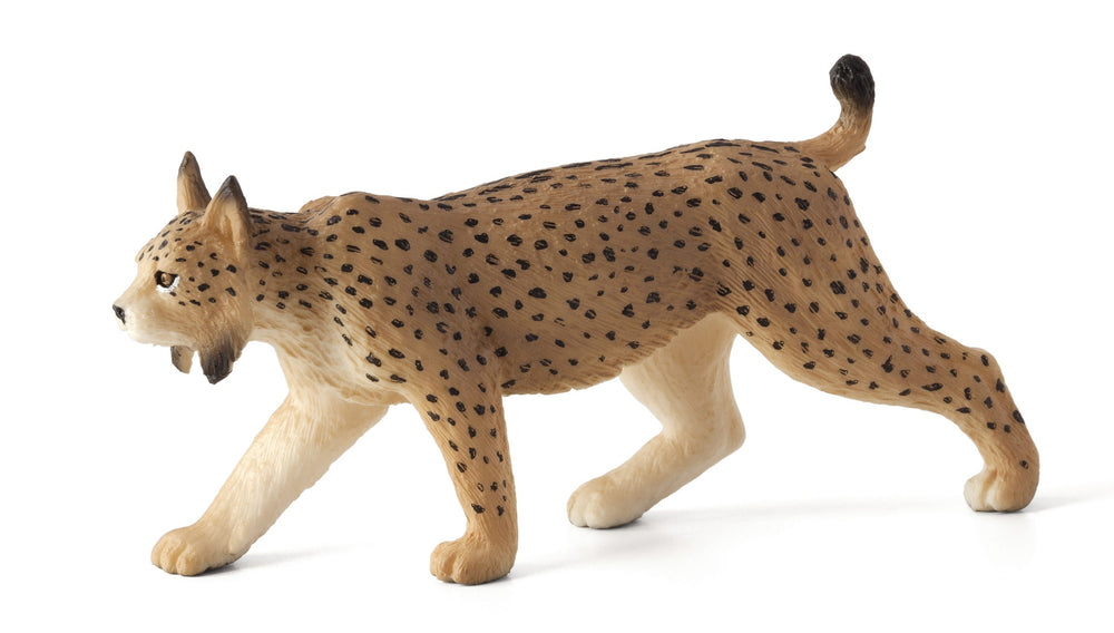 Iberian Lynx Toy Realistic Wildlife Animal Figurine