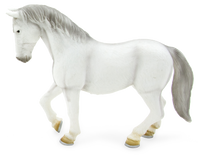 
              Lipizzaner Mare Horse Toy Realistic Equestrian Model
            