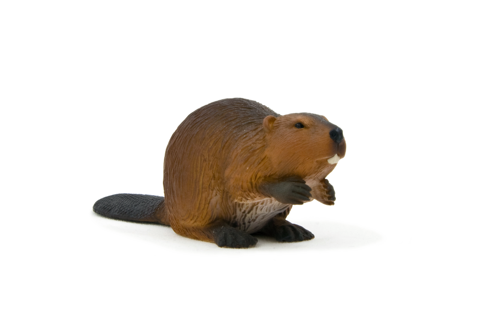 Beaver Toy Realistic Wildlife Figurine