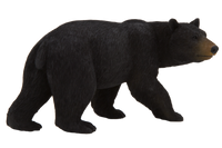 
              American Black Bear Figurine Realistic Wildlife Model
            