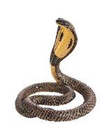 
              Cobra Snake Toy Realistic Reptile Figurine
            