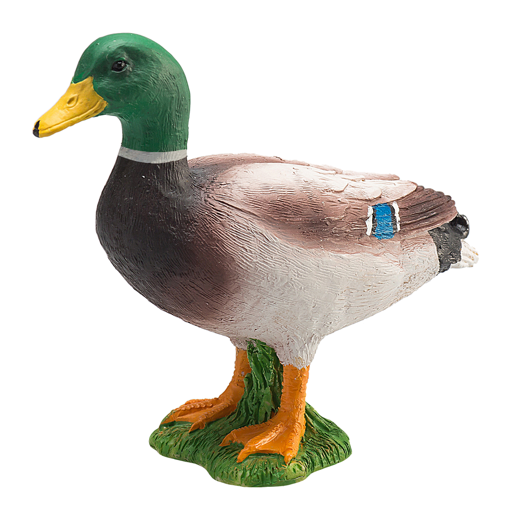 Mallard Duck Toy Realistic Waterfowl Figurine