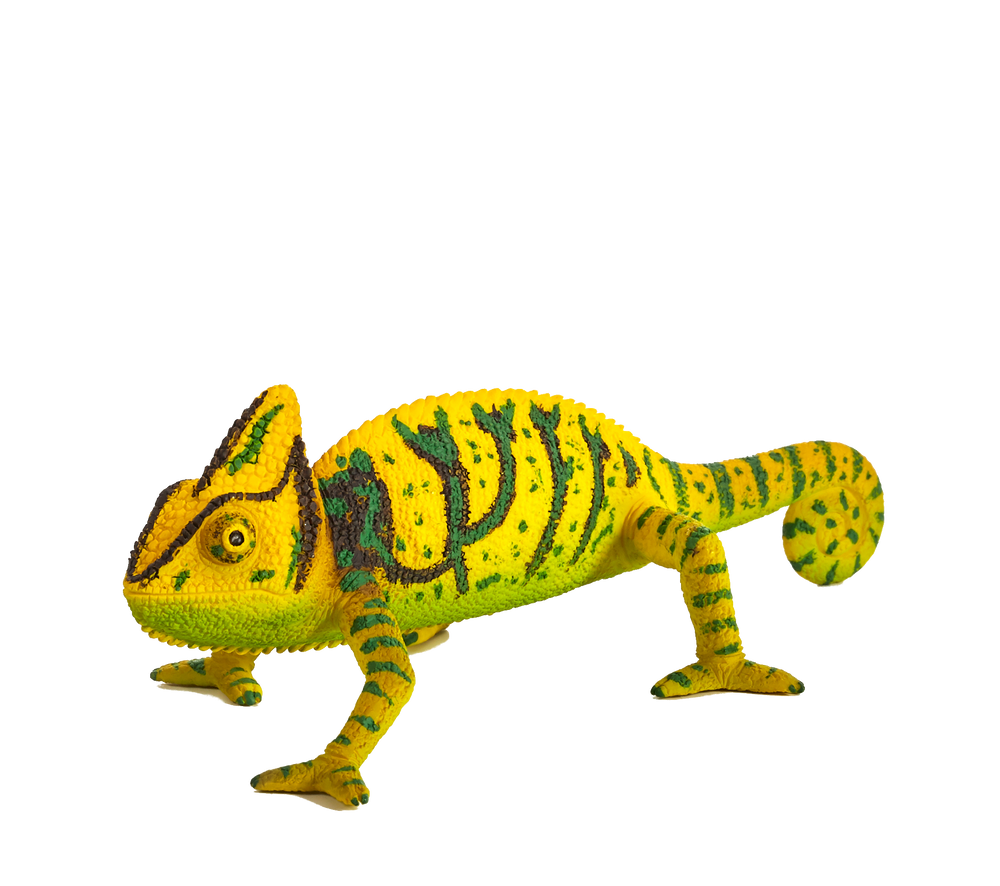 Chameleon Toy Realistic Reptile Model