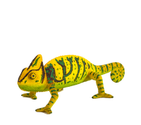 
              Chameleon Toy Realistic Reptile Model
            