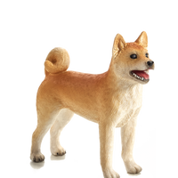 Shiba Inu Toy Realistic Pet Dog Model