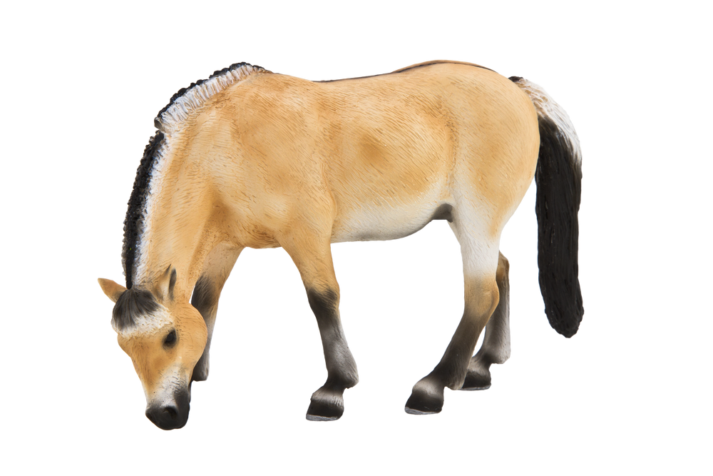 Fjord Mare Horse Toy Realistic Equestrian Figurine