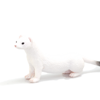 Ermine Toy Figure Realistic Woodland Animal Model