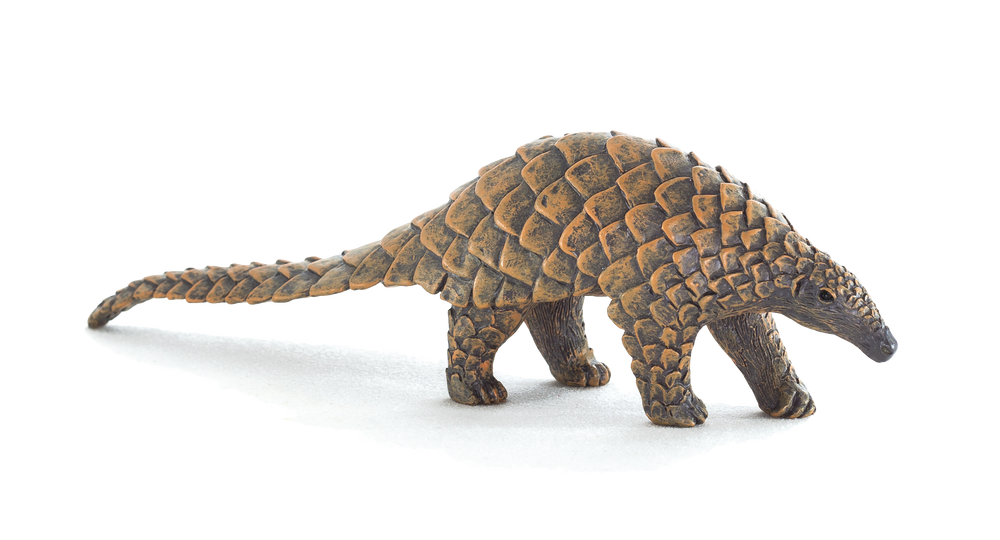 Indian Pangolin Toy Realistic Wildlife Figure