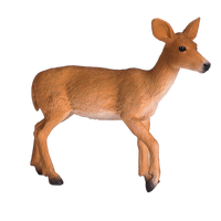 
              White-Tailed Deer Doe Toy Realistic Woodland Animal Model
            