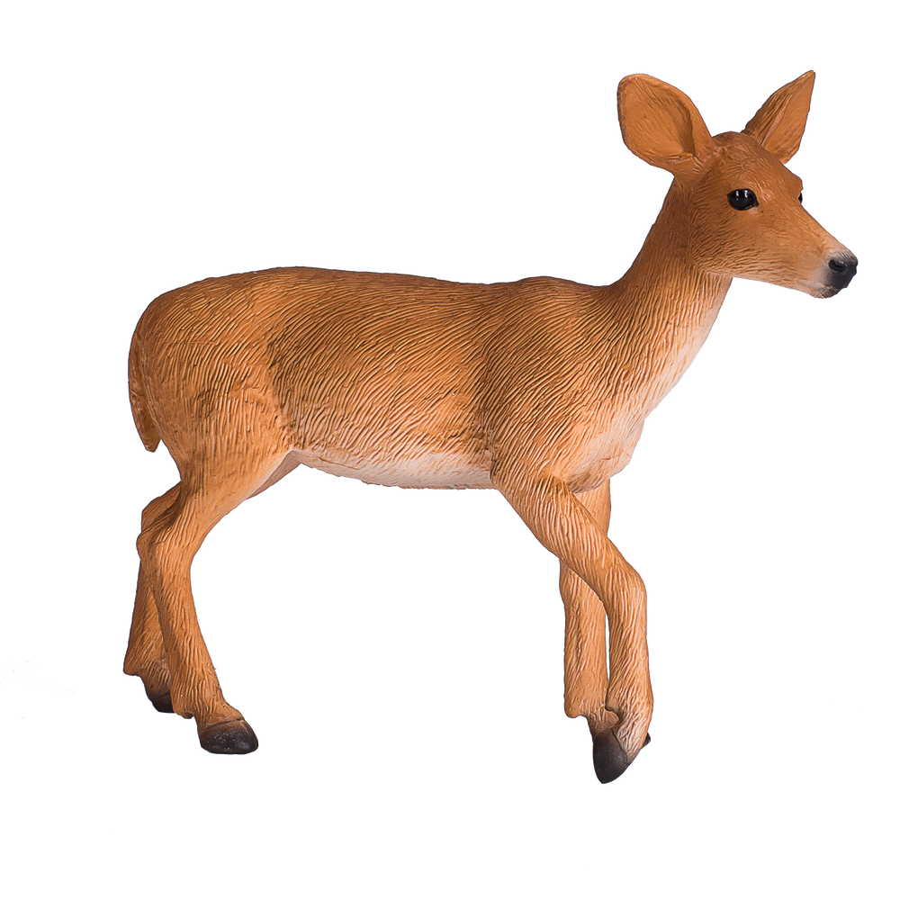 White-Tailed Deer Doe Toy Realistic Woodland Animal Model