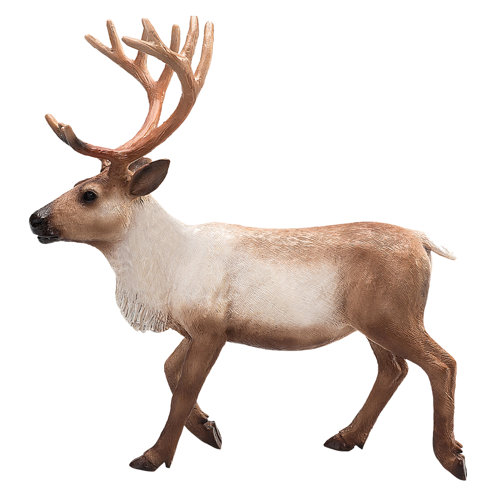 Reindeer Toy Realistic Arctic Wildlife Figurine