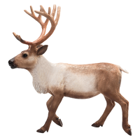 
              Reindeer Toy Realistic Arctic Wildlife Figurine
            