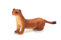 
              Stoat Toy Figure Realistic Small Mammal Model
            