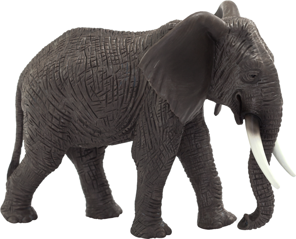 African Elephant Toy Realistic Wildlife Figurine