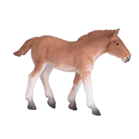 
              Suffolk Punch Foal Toy Realistic Horse Figurine
            