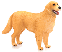 
              Golden Retriever Dog Toy Realistic Pet Figurine
            