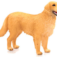 Golden Retriever Dog Toy Realistic Pet Figurine