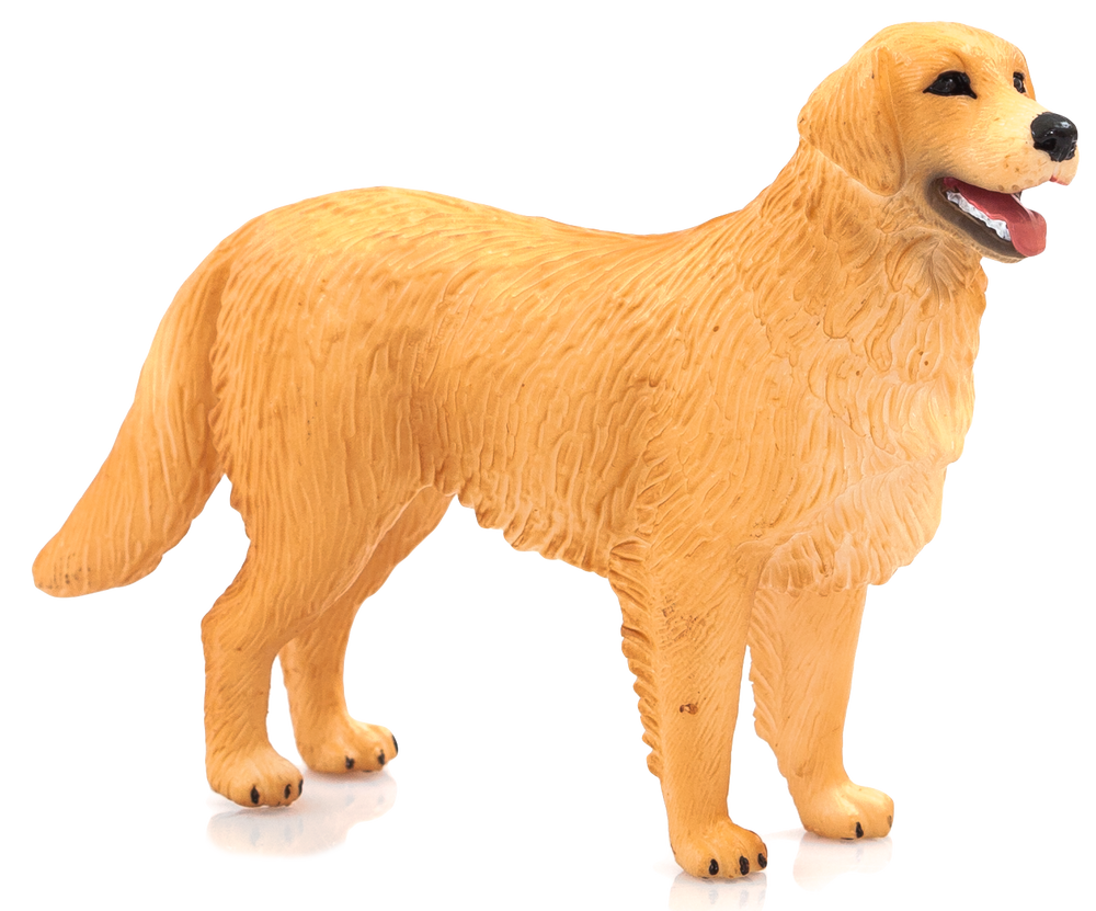 Golden Retriever Dog Toy Realistic Pet Figurine