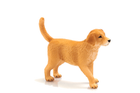 
              Golden Retriever Puppy Toy Realistic Pet Figurine
            