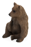 
              Grizzly Bear Cub Toy Realistic Wildlife Animal Model
            