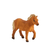 
              Shetland Foal Toy Figure Realistic Horse Figurine
            