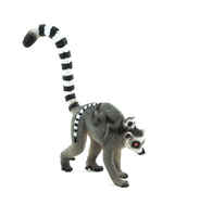 
              Lemur with Baby Toy Realistic Rainforest Wildlife Figure
            