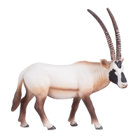 
              Arabian Oryx Toy Realistic Desert Wildlife Model
            