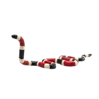 
              Coral Snake Toy Realistic Reptile Figurine
            