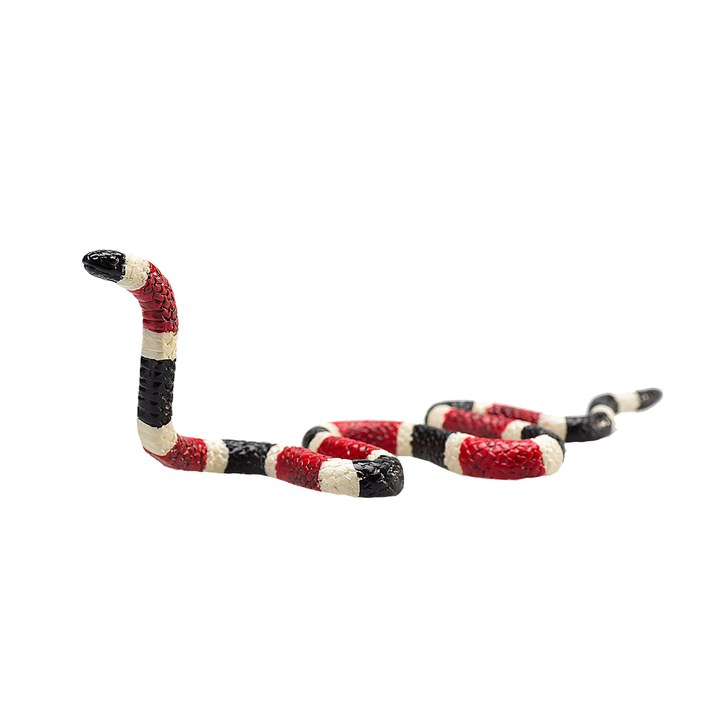 Coral Snake Toy Realistic Reptile Figurine