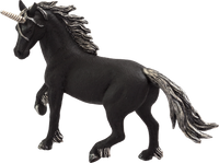 
              Dark Unicorn Toy Fantasy Mythical Creature Figure
            