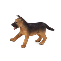 German Shepherd Puppy Toy Realistic Pet Dog Figurine