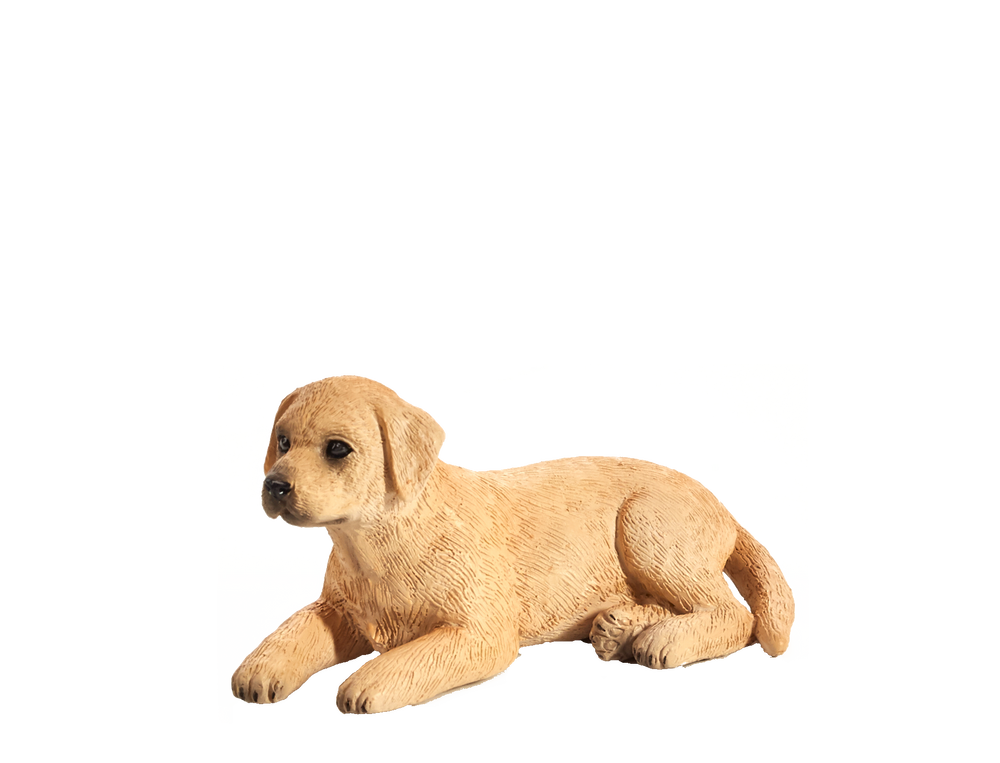 Labrador Puppy Toy Realistic Pet Dog Figurine