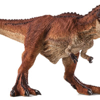 Red T-Rex Hunting Dinosaur Toy Realistic Prehistoric Figure