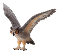 
              Great Horned Owl Toy Realistic Bird of Prey Model
            