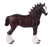 
              Shire Horse Toy Realistic Equestrian Figurine
            