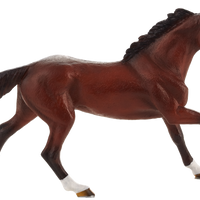 Thoroughbred Horse Toy Realistic Equestrian Model