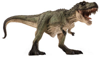 
              Green T-Rex Hunting Dinosaur Toy Realistic Prehistoric Figure
            