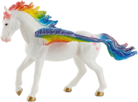 
              Rainbow Pegasus Toy Fantasy Horse Model
            