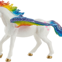 Rainbow Pegasus Toy Fantasy Horse Model