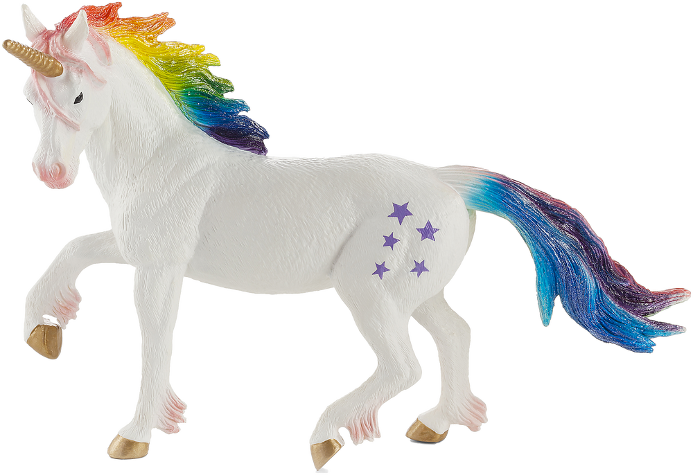 Rainbow Unicorn Toy Fantasy Mythical Horse Figurine