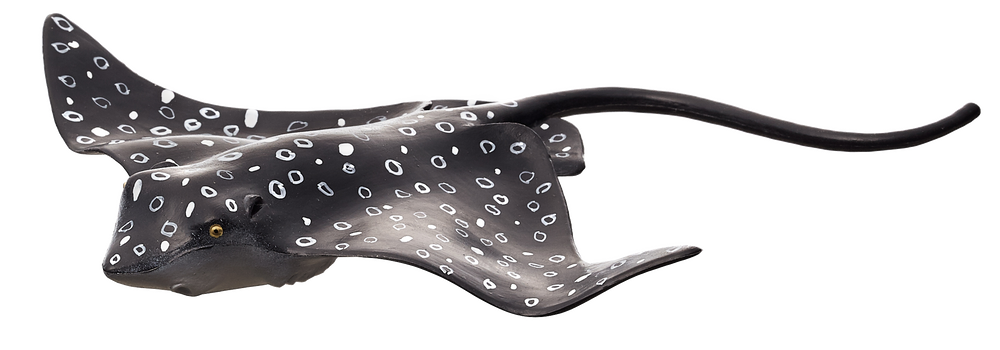 Spotted Eagle Ray Toy Realistic Marine Animal Model