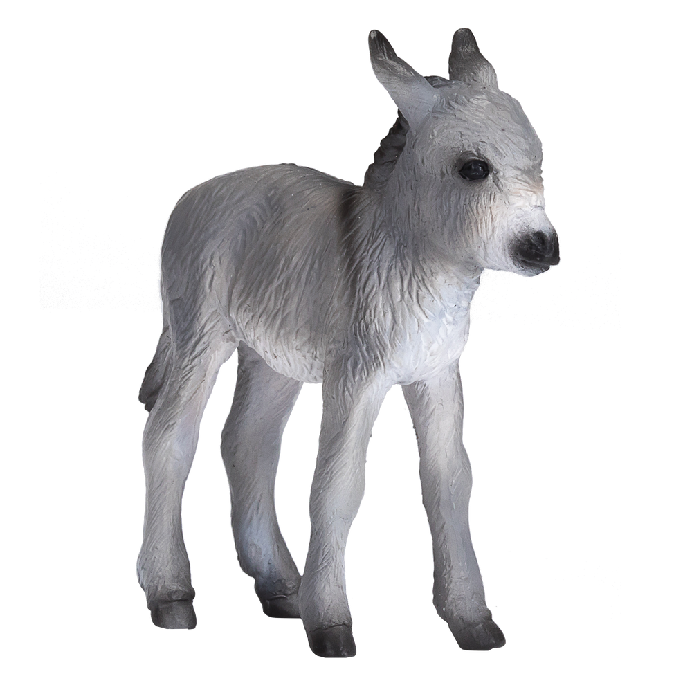 Donkey Foal Toy Realistic Farm Animal Figurine