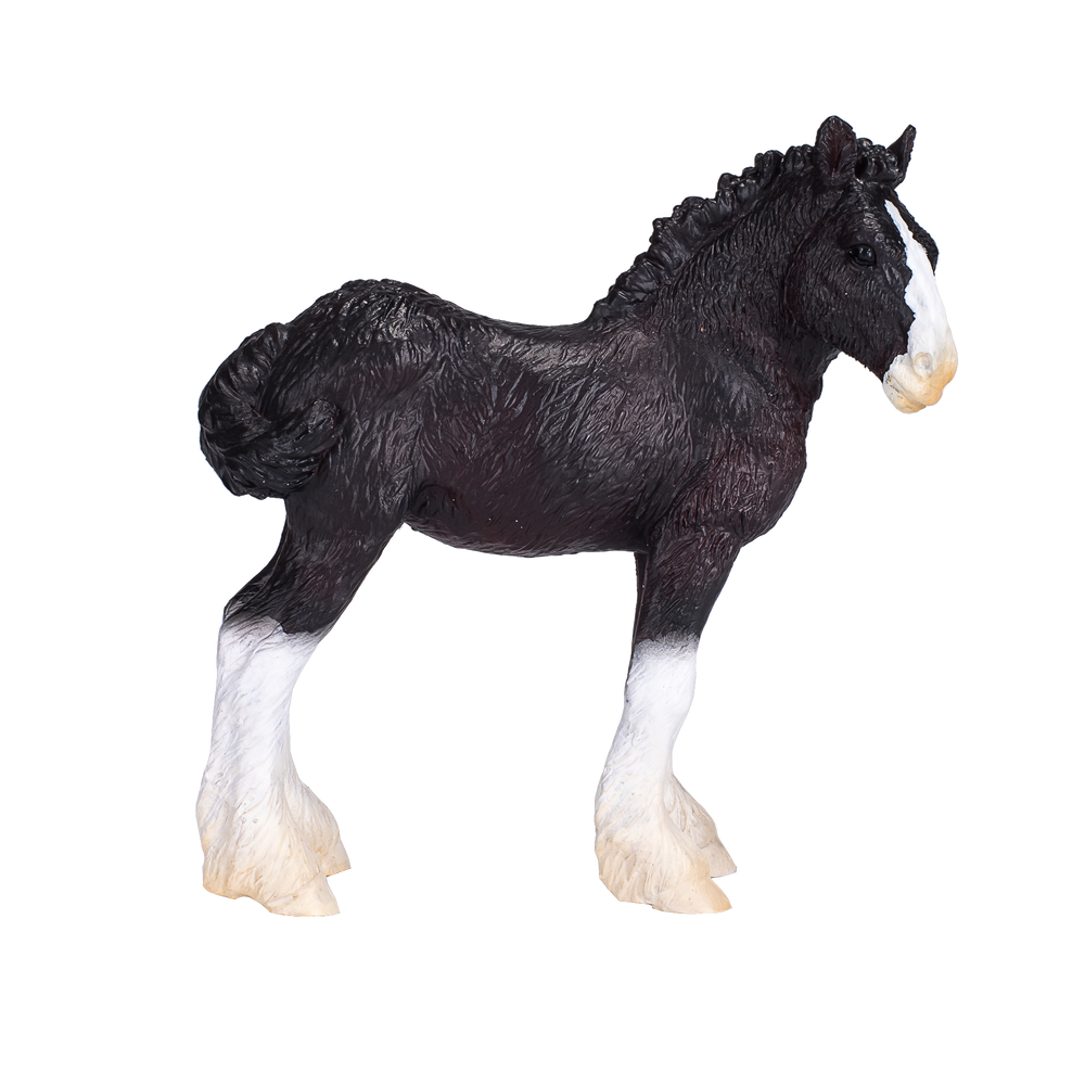 Shire Foal Toy Realistic Equestrian Figurine