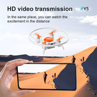 
              4DRC V5 Kids and Beginners Mini RC Drone V5 RC Quadcopter with 1080P HD Wide Angle Camera, Drones suitable for children and beginners
            