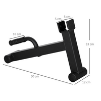 
              Deadlift Barbell Jack with Non-Slip Handle for Loading, Unloading Barbell Plates
            