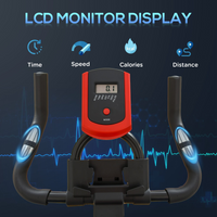 
              HOMCOM Indoor Exercise Bike with Adjustable Height, Resistance
            