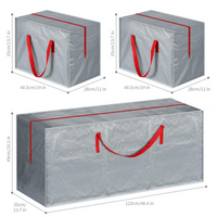 
              VINSANI 3pc GREY XMAS STORAGE BAGS 1010448
            