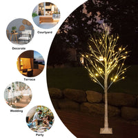 
              5FT Snowflake Christmas Tree with 72 LED Lamp
            