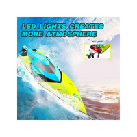 
              S2 High Speed RC Boats with LED Lights & 2 Batteries, 30+ mph Remote Control Boat for Pools and Lakes,2 Batteries Toys Gifts For Boys Girls
            